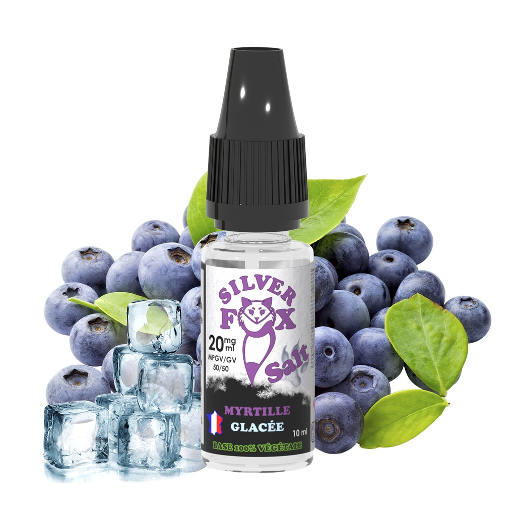 10ml Silver Fox Bilberry  Salt
