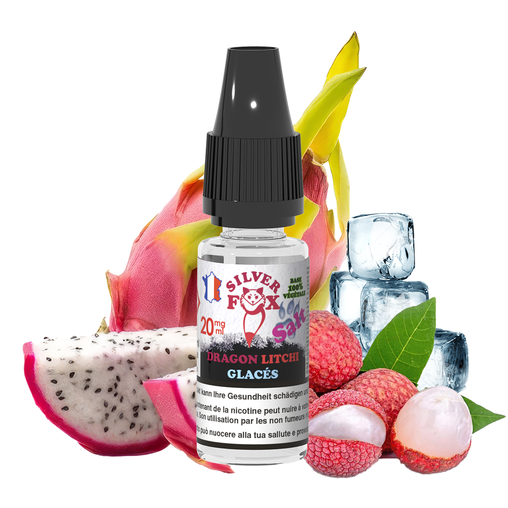 Silver Fox Dragon Lychee 10 ml Salt