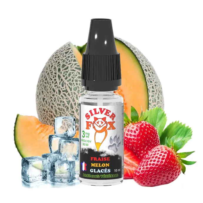 10 ml Silver Fox Strawberry Melon