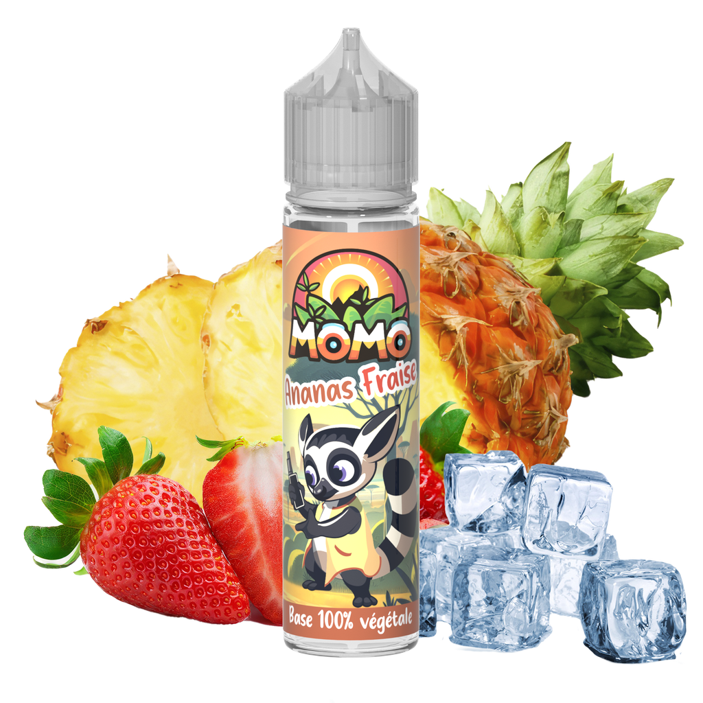 50ml Ananas Fraise Momo