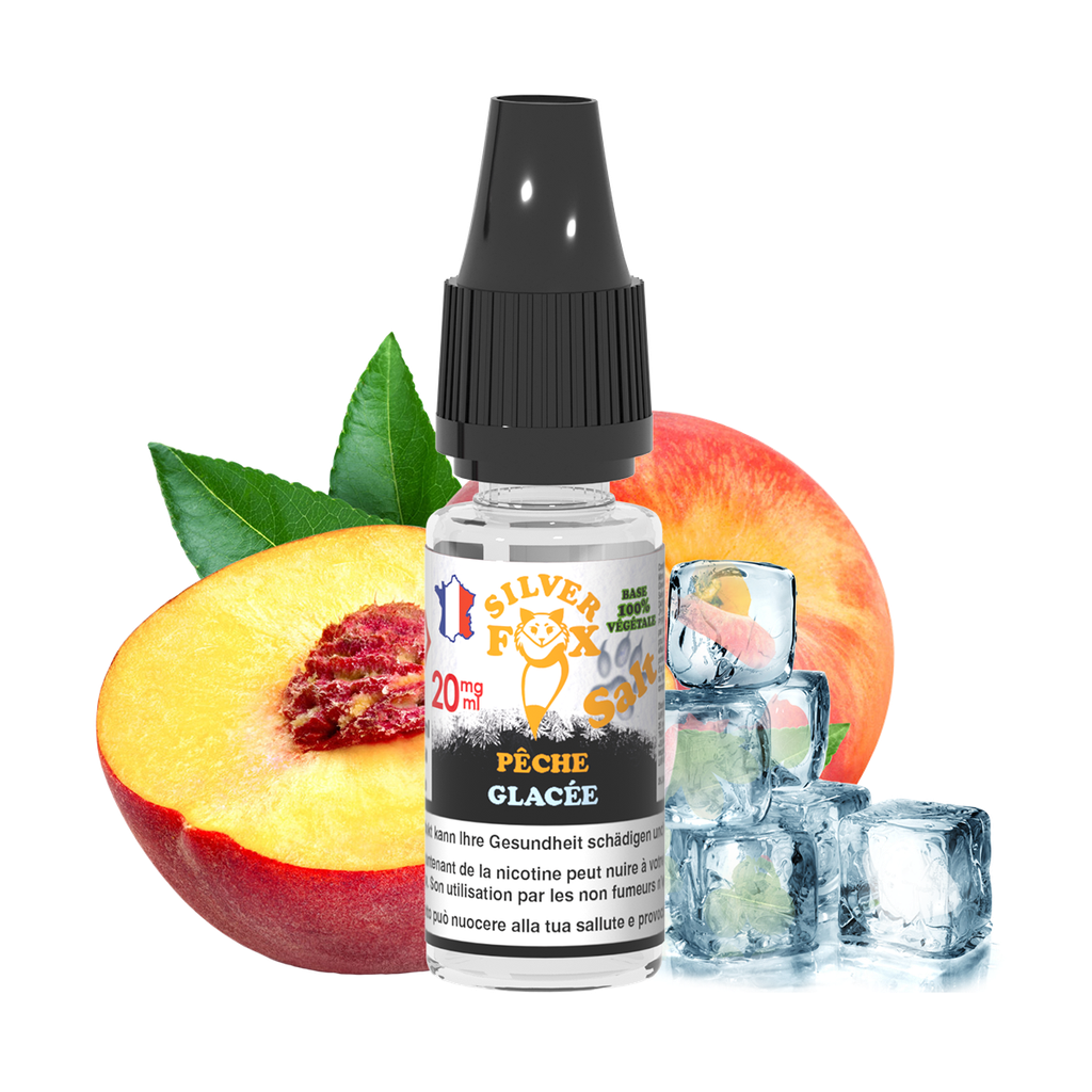 10 ml Silver Fox Peach salt