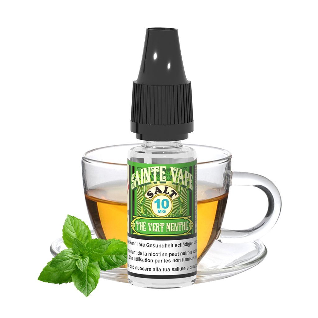 Mint Green Tea Salt 10 mg