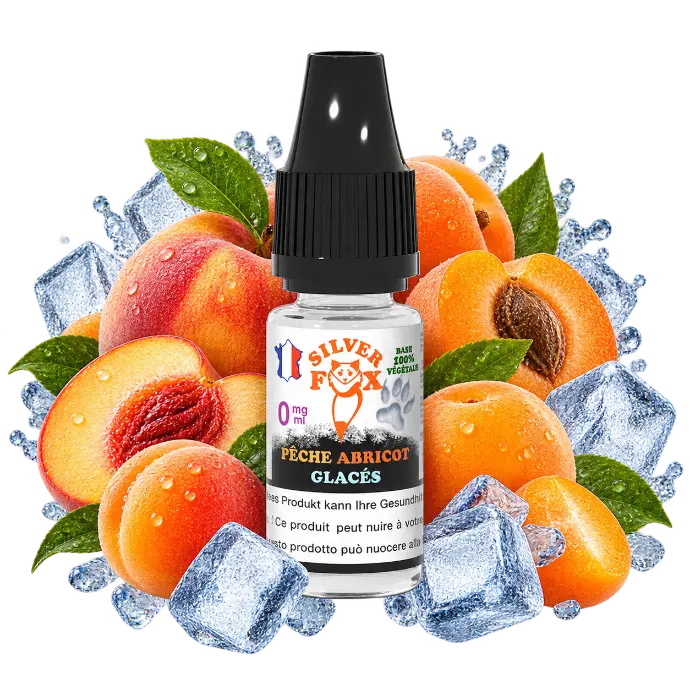 Echantillon 10ml Pêche Abricot Silver Fox