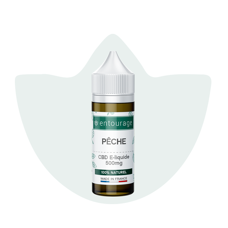 Pêche E-liquide CBD 250 mg