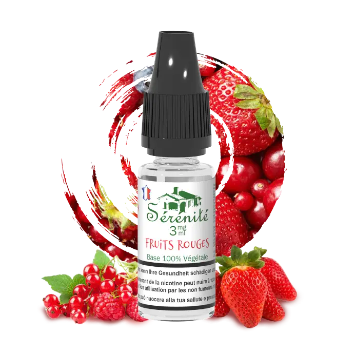 10ml Fruits Rouges Sérénité