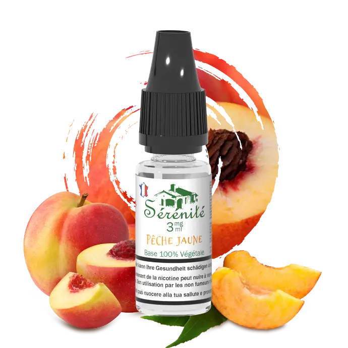 10ml Pêche Jaune Sérénité