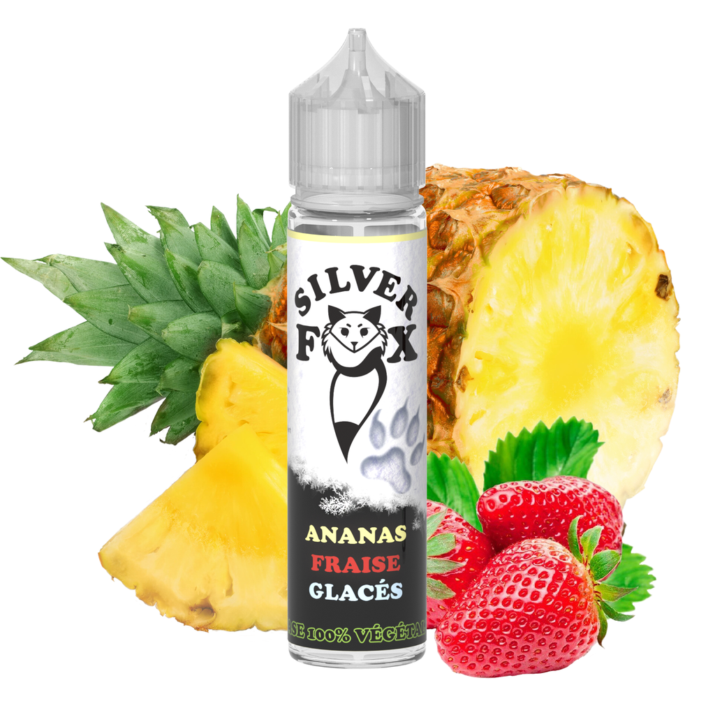 50ml Ananas Fraise Silver Fox